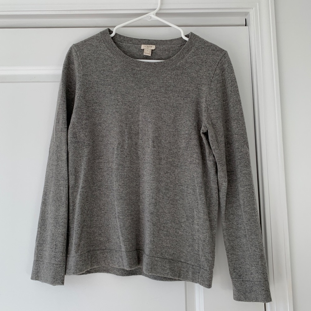 J Crew Grey Sweater